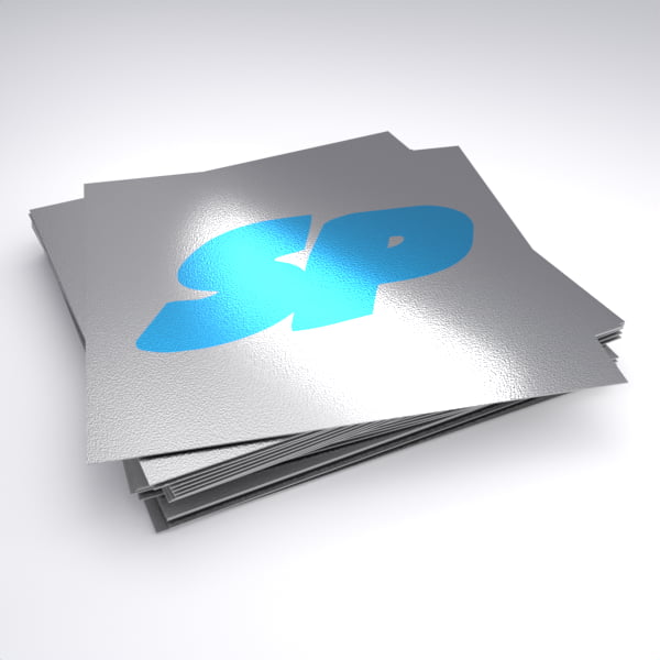 Metalleffekt-Aufkleber