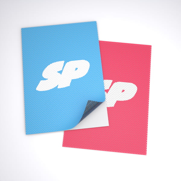 Window Graphics Lochfolie